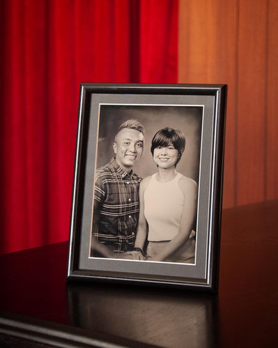 Tintype Portrait in Frame